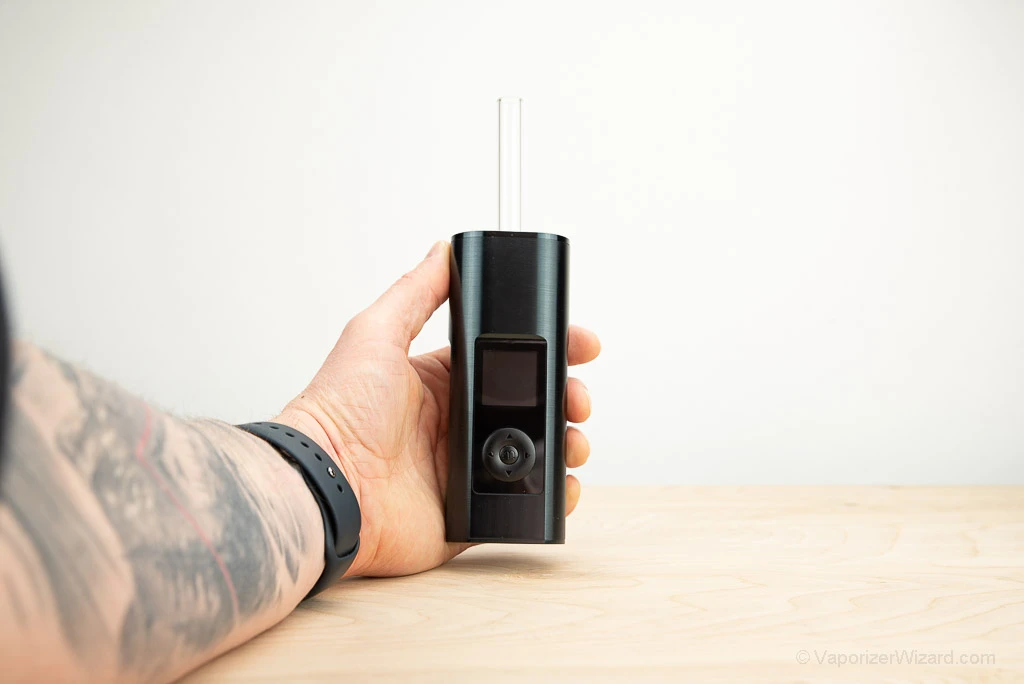 Arizer Solo 3 Portable Dry Herb Vaporizer - Size in Hand