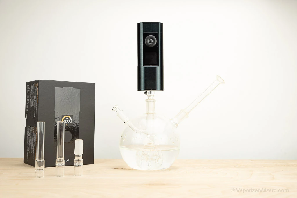 Arizer Solo 3 Vaporizer with WPA and Bubbler