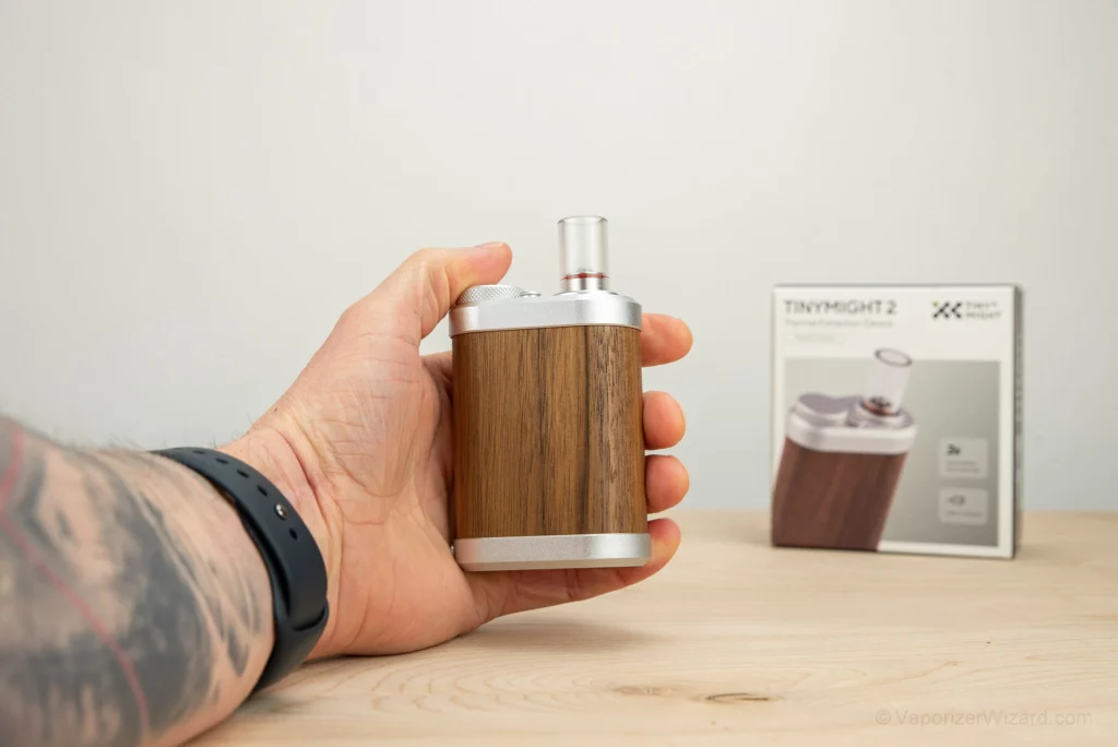 Tinymight 2 Vaporizer - Size in Hand